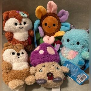 Fairy Garden BUMZ Lot of 5 Plush Small Assortment - Multi-Color